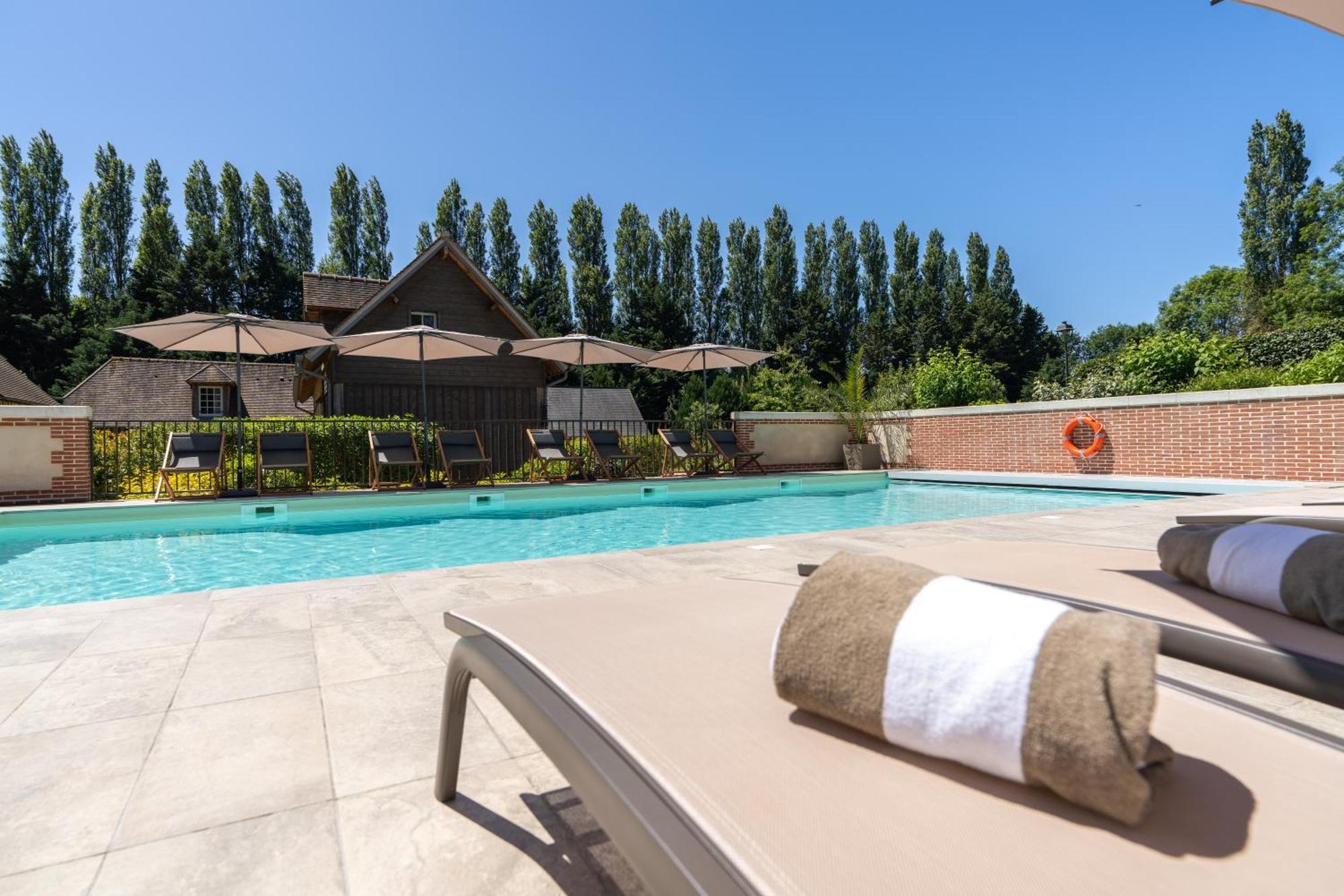 Les Manoirs Des Portes De Deauville - Small Luxury Hotel Of The World Canapville  エクステリア 写真